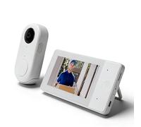 Dpofirs Cámara de Timbre Inalámbrica, Cámara de Timbre con Pantalla de Monitor, NO Necesita WiFi ni Aplicación, Videoportero, Audio Bidireccional, ángulo de Visión de 115°