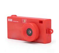 Dpofirs Cámara Digital con Llavero, Mini Cámara Portátil, Grabación de Vídeo 2K, para Principiantes, Adolescentes y Adultos, Pantalla de 1,47 Pulgadas, Ampliable 128G (Rojo)