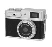 Dpofirs Cámara Digital Portátil del Llavero del Vintage Compacto de la Cámara de Vídeo del Bolsillo Minúsculo de 1080P FHD para el Viaje Material: ABS (Black)