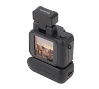 Dpofirs Cámara DV Pequeña, Cámara para Pulgar HD 1080P con Pantalla a Color de 1,44 Pulgadas, Grabadora de Vídeo con Batería de 480 MAh para Vlogging, Regalos de Graduación (Black)