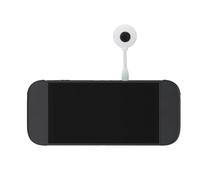 Dpofirs Cámara for Switch 2, Cámara Web de PC Plug-and-Play, Cámara Web USB C para Juegos y Videollamadas, Cámara de Videojuegos (White)
