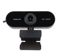Dpofirs Cámara Web 1080P, Rotación de 360° Cámara Web HD de 30 Fps con Micrófono para Videoconferencias, Enseñanza, Transmisión Y Juegos (Enfoque Manual Real 1080P)
