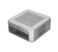 Dpofirs Carcasa para ordenador ITX, carcasa de escritorio, carcasa de PC para videoordenadores domésticos, ordenadores de hotel, terminales de autoservicio, buena disipación del calor
