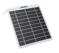 Dpofirs Cargador de Panel Solar para ArloPro 5S, ArloUltra, ArloPro 3, ArloUltra 2 Cámara de Seguridad, Panel Solar para Cámaras de Seguridad y Timbres de Vídeo (WHITE)