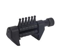 Dpofirs Cejilla de Guitarra Innovadora de 6 Cuerdas, Cejilla de Acordes de Afinación Precisa, Puesta en Escena Diaria para Guitarristas, Metal y Plástico