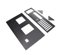 Dpofirs Chasis Abierto con Disipación de Calor de Cuerpo Amplio, Estante de Caja para Máquina de Minería Resistente y Duradero, Placas Base de Soporte, Color Negro