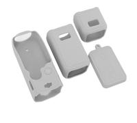 Dpofirs Cobertura Protectora de la Cámara, Dust -Presom Sports Camera Camino de Silicona Tamaño Exacto para el Bolsillo 3 (Gray)