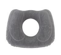 Dpofirs Cojín Inflable Portátil para Silla, Respaldo Transpirable de PVC Grueso, Flocado, Cojín para Asiento para Sillas de Oficina, Asientos de Coche