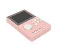 Dpofirs Consola de Juegos Portátil Retro, Ligera, 100 en 1, Pantalla LCD de 2,8 Pulgadas, Consola de Videojuegos Recargable para Niños (Amarillo Claro)