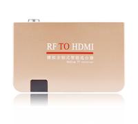 Dpofirs Convertidor de RF a HDMI Totalmente Estándar, Adaptador de Receptor de TV Analógica con Control Remoto(Normativa Europea)