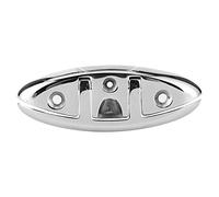 Dpofirs Cornamusa de Muelle Plegable de Acero Inoxidable de 5 ", Accesorios de Amarre para Barcos Marinos de Alta Resistencia para Entornos de Agua Salada