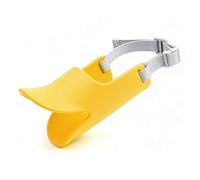 Dpofirs Cubierta de Silicona para la Boca del, Bozal con Forma de Boca de Pato, Cubierta Bucal Suave y Cómoda para la Corrección del Comportamiento (L)