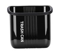 Dpofirs Cubo de Basura Colgante, Cubo de Basura Colgante con Tapa de Anillo de Presión para Cocina, Baño, RV, de Pequeño que Ahorra Espacio Debajo del Mostrador, Apertura de 29 Cm de Ancho (BLACK)