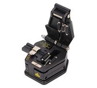 Dpofirs Cuchilla de Fibra, Cuchilla de Fibra óptica de Alta Precisión, 16 Escalas Ajustables Herramienta de Corte de Pelado de Fibra de Rebote Automático para Cable óptico Flexible