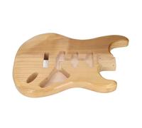 Dpofirs Cuerpo de Guitarra sin Terminar Hecho a Mano, Hecho de Madera de Nogal para un Tono Cálido y una Artesanía Excepcional, Ideal para Proyectos de Bricolaje