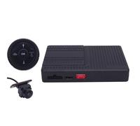 Dpofirs de Cámara Panorámica de Visión de Pájaro con Advertencia AI de 360 Grados para Automóviles, Kit de Respaldo de Grabación HD, Ajuste Universal