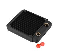 Dpofirs Disipador de Calor de Radiador de Cobre TSRP-BP, Rosca G1 / 4, Intercambiador de Calor Líquido de Refrigeración por Agua para Computadora, para Radiadores de Refrigeración por Agua (120 mm)