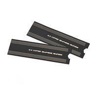 Dpofirs Disipador Térmico de Cobre con Revestimiento de Grafeno SSD M.2, Conductividad Térmica, Radiador SSD para PC Portátil Disipador Térmico de Grafeno de Cobre NVMe