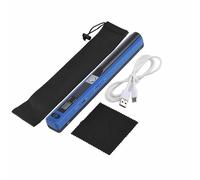 Dpofirs Escáner Portátil Escáner de Lápiz USB Escaneo JPG/PDF Imagen Clara Conveniente y Práctico para Profesionales del Derecho de Seguros Bancarios Ligero y Portátil (Blue)