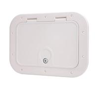 Dpofirs Escotilla para Cubierta de Barco con Excelente Sellado Resistente a los Rayos para Barco, Yate, RV, Construcción Resistente, Cerradura de Seguridad y Llave para Mayor Seguridad, 12.0 X 8.0