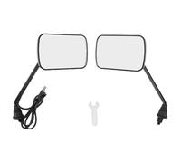 Dpofirs Espejo Retrovisor de Motocicleta con Cámara, Grabador de Ciclismo Gran Angular 2K HD de 140° con Aplicación, para Grabación de Seguridad Al Aire Libre en Manillar de Motocicleta