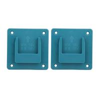 Dpofirs Estante de Almacenamiento y Fijación para Herramientas Eléctricas para 18V Taladro Eléctrico Ma-Kita y 18V Bo-SCH, Soporte de Pared de Plástico Taladros Eléctricos(Verde)