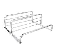 Dpofirs Estante de Baño, Toallero de 3 Niveles, Acabado de Acero Inoxidable Pulido a Mano, Adecuado para Baño, Inodoro, Cocina, Sala de Estar, Peso de Carga de 22 Libras, 1 Estante para Uso Diario