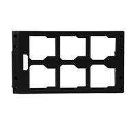 Dpofirs Estante Plegable Estable para Caja de Herramientas, Superficie Plana y Estable para Montaje y Mantenimiento, Opciones de Montaje Versátiles en la Pared o el Suelo, Soporte Ideal para Caja