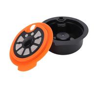 Dpofirs Filtro de Cápsulas de café Recargable Reutilizable con Fácil Mantenimiento para Elaboración Casera, Material de Calidad Alimentaria, Juego Completo para un Sabor Más Rico, Accesorio de café