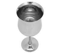 Dpofirs Flauta de Champán de Acero Inoxidable, Copa de Vino de Metal de Primera Calidad con Elegante Diseño de Vástago y Construcción a Prueba de Caídas para Cócteles de Champán, Whisky y Más