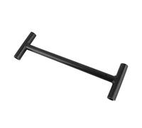 Dpofirs Herramienta Manual de Doble Cabezal para Ajuste de Espacio de Bisagra para Reparación de Puertas, Llave Ajustable 2 en 1 para Puertas Cortafuegos, Material de Acero de Aleación