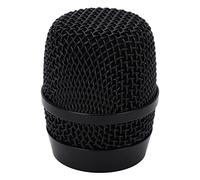 Dpofirs Intercambio Micrófono del Parabrisas Hecho de Acero Inoxidable para BBS666 Negro, Calidad de Sonido Transparente, Ideal para Rendimiento en Vivo