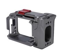 Dpofirs Jaula para 360GoUltra, Carcasa Protectora Multifunción para Accesorios 360GoUltra, con Expansión de Zapata Fría para Luz y Micrófono