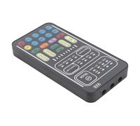 Dpofirs Juego de Cambiador de Voz I9, Minitarjeta de Sonido de Grabación Portátil con 8 Modos de Voz, 8 Efectos de Sonido para Podcast de Transmisión de Juegos (versión Inglesa)