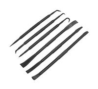 Dpofirs Juego de Ganchos de Barra de Palanca ABS Resistente de Doble Extremo para Quitar Accesorios de Sellado de Junta Tórica, 6 Piezas para Taller Mecánico