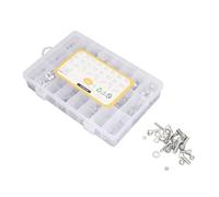 Dpofirs Kit Surtido de Pernos y Tuercas, Acero Inoxidable, Métrico, M3, M4, M5, M6, Embalaje Limpio para un Fácil Almacenamiento y Uso para Diversas Aplicaciones