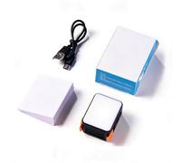 Dpofirs Luz de Relleno LED Magnética, Luz de Cámara de Liberación Rápida con Brillo de 5 Niveles 3000K-6000K CRI95+ IPX5 a Prueba de Lluvia 11.5H Modo SOS de Tiempo de Ejecución para 6/Action Nano