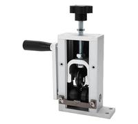 Dpofirs Máquina Peladora de Cables Manual, Pelacables de Cobre de 0,04''-0,83'', Modo Accionado por Manivela o Taladro, Pelador de Cables con Marco de Aluminio para Reciclaje de Chatarra de Cobre