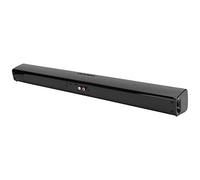 Dpofirs Micro USB 5V BS-28B Barra de Sonido Larga Inalámbrica para Bluetooth, Altavoz Inalámbrico con Subwoofer HiFi Universal para TV, Altavoz Recargable para Uso en Exteriores e Interiores, Negro