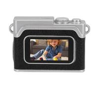 Dpofirs Mini Cámara Llavero, Cámara Digital Retro 1080P FHD, Pequeñas Cámaras Portátiles Pequeñas, Grabadora de Video Micro Compacta Vintage para Grabación de Estudios de Viajes (Black)