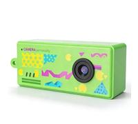 Dpofirs Mini Cámara Llavero, Cámaras Digitales Retro de Vídeo HD 1080P de 12 MB, Cámara Pequeña Portátil con Pantalla de 0,96 Pulgadas para Grabación de Estudios de Viajes, Gran Angular (Green)