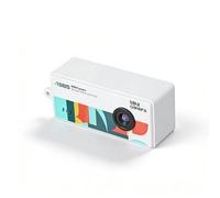 Dpofirs Mini Cámara Llavero, Cámaras Digitales Retro de Vídeo HD 1080P de 12 MB, Cámara Pequeña Portátil con Pantalla de 0,96 Pulgadas para Grabación de Estudios de Viajes, Gran Angular (White)