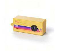 Dpofirs Mini Cámara Llavero, Cámaras Digitales Retro de Vídeo HD 1080P de 12 MB, Cámara Pequeña Portátil con Pantalla de 0,96 Pulgadas para Grabación de Estudios de Viajes, Gran Angular (Yellow)