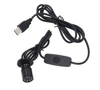 Dpofirs Mini Focos para Interiores, Foco LED Regulable con Cable de 6,6 Pies, Interruptor de Atenuación Continua, Accesorio de Iluminación para Exhibición de Joyas para Pinturas, (Luz Natural 4000K)