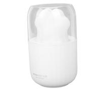 Dpofirs Mini humidificador personal USB lindo para dormitorio, noche, color blanco con función de luz nocturna para un ambiente cómodo, niebla fresca portátil