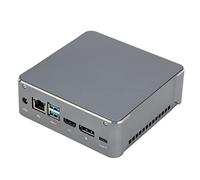 Dpofirs Mini PC para 10 11 Linux, I7 1165G7 CPU, para para Gráficos Iris Xe, Mini Computadora con 2 So DIMM RAM, 64GB DDR4, M.2 2280 SSD, 4 X USB3.0, 2 X USB2.0, HDMI DP BT WiFi(EU)