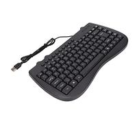 Dpofirs Mini Teclado USB con 95 Teclas, Operación Plug and Play, Versión Inglés-árabe, para Modelos de Uso General (Inglés)