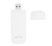 Dpofirs Módem USB 4G LTE, Punto de Acceso de Red inalámbrico de 100 Mbps Enrutador de Punto de Acceso WiFi portátil inalámbrico, Plug and Play, Antena integrada 4G / 3G + WiFi(Blanco)