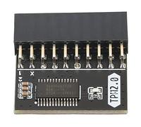 Dpofirs Módulo de Seguridad de Cifrado TPM2.0, Módulo TPM SPI Componentes del Placas Base LPC 20Pin Tpm 2.0 Tarjeta Remota para para para