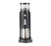 Dpofirs Molinillo de café de Burr, Molinillo de café de Dosis Individual Eléctrica, con 60 Configuraciones de Rutina, 80 G de Capacidad, Soporte de Portafiltro para Espresso Goteo Francés (685 negro)